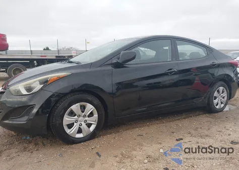 2016 Hyundai Elantra Se из США, поврежденный, VIN 5NPDH4AE9GH663463